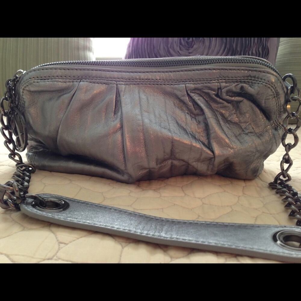 Bolzano metallic shoulder bag